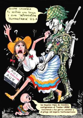 uribe miente, el DEPARTAMENTO DE ESTADO AMERICANO, manda
